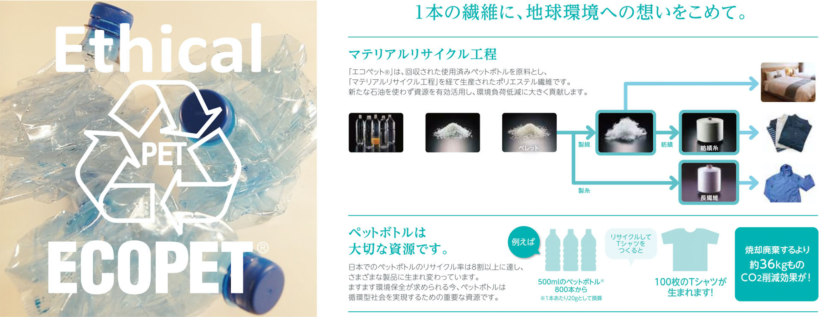 エシカル素材 HTエコペット