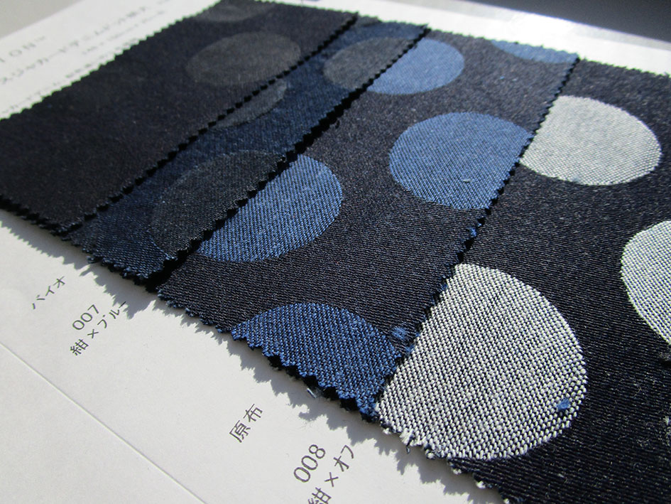 JN0704-9Ounce-Jacquard-denim-dot