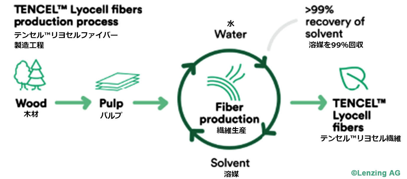 Tencel-lyocell-fibers-production-process