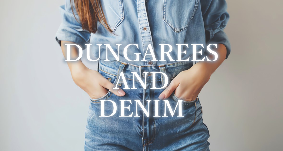 dungarees‐denim